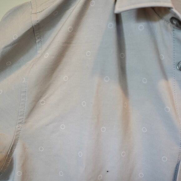 Vuori Short Sleeve Bridge Button Collared Top Gray Mens Size Small - Picture 4 of 8